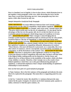MLA Format Notes - GENERAL GUIDELINES FOR COLLEGE ESSAYS AND MLA STYLE ...