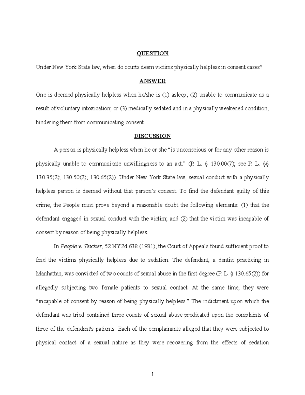 physical-helplessness-memo-question-under-new-york-state-law-when-do