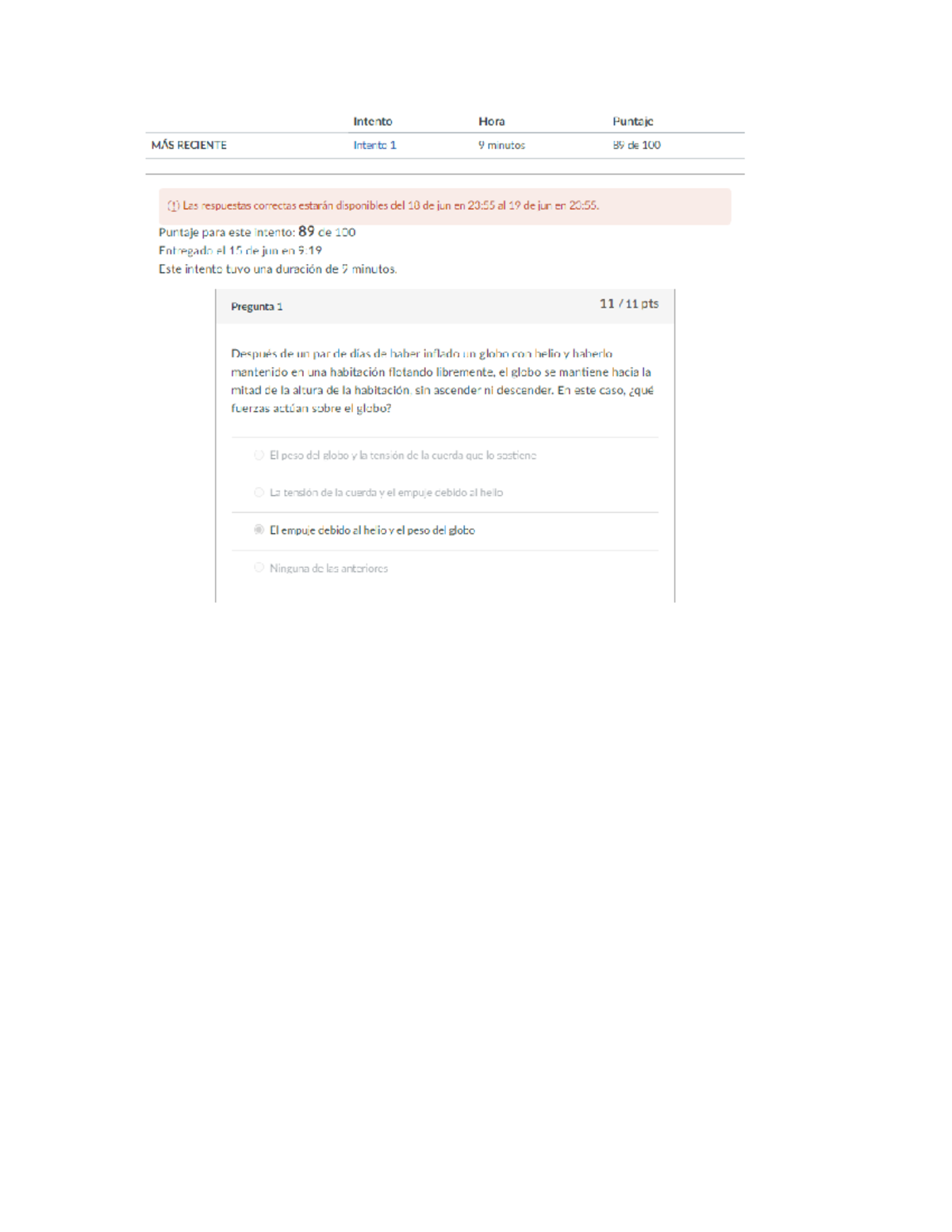 Actividad De Puntos Evaluables - Escenario 6 - Intento Hora Puntaje MÁS ...