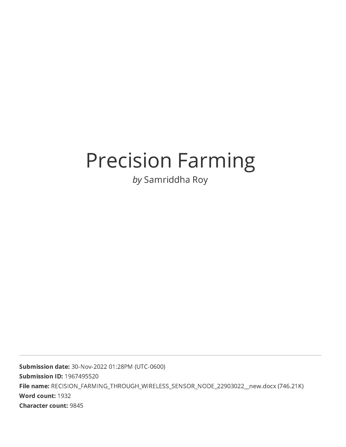 precision farming research paper