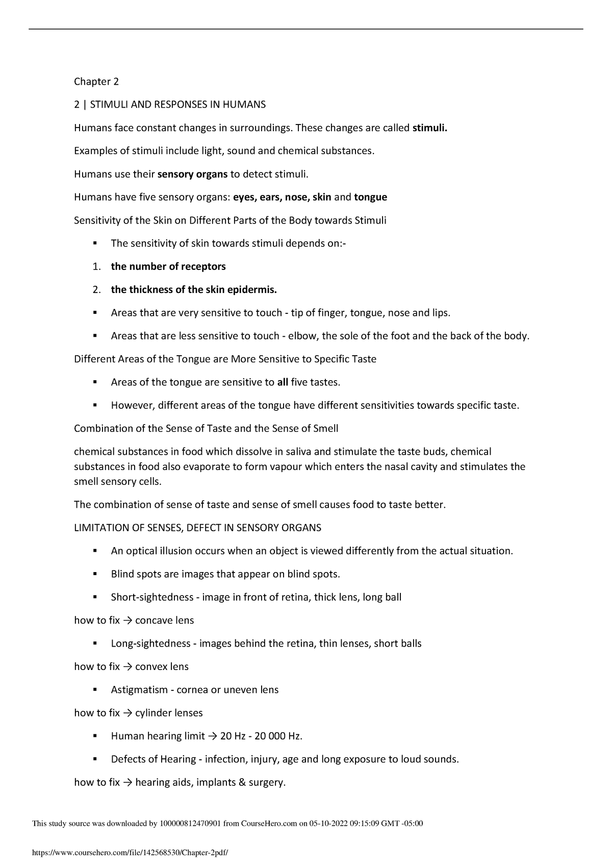 Chapter 2 - english notes science form 4 literature i love him , he ...