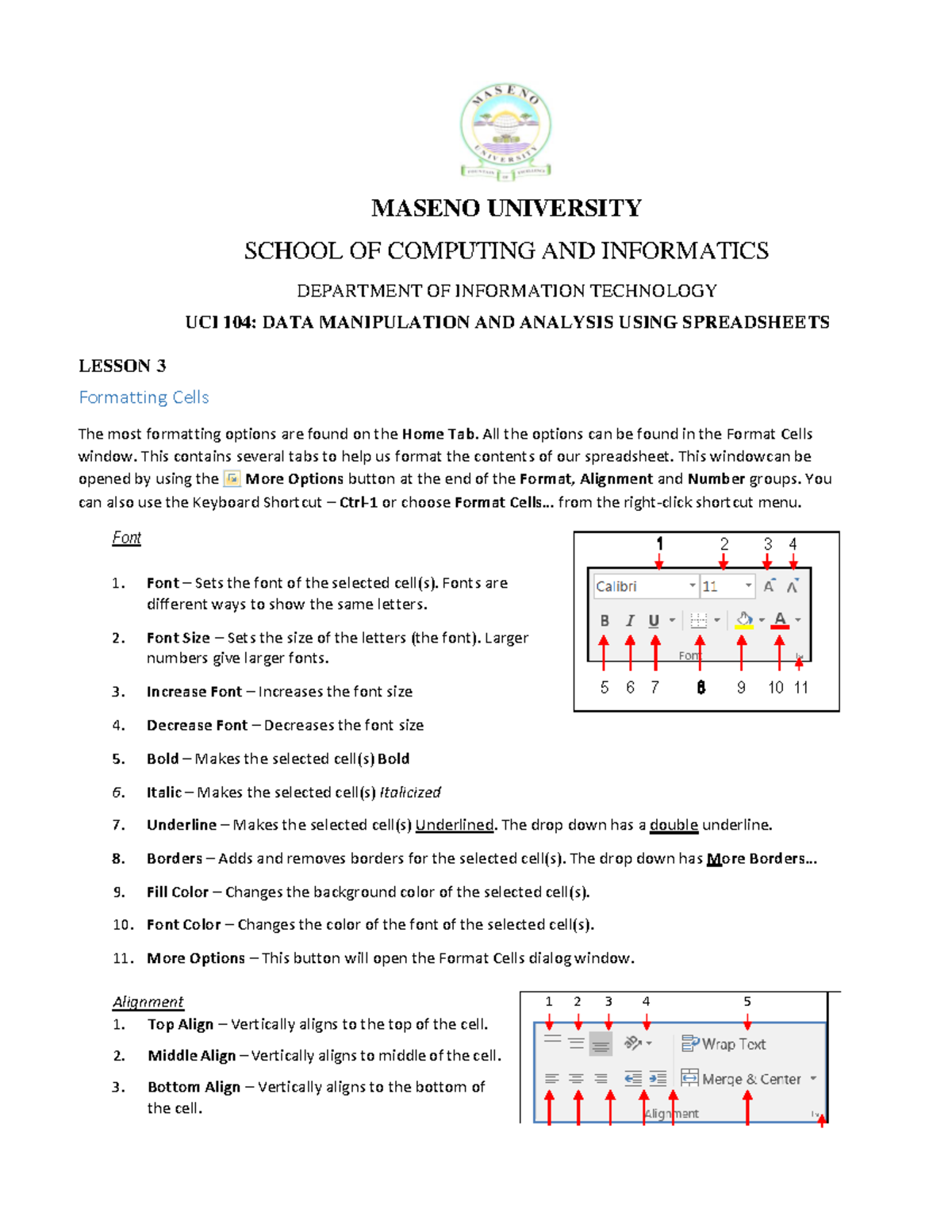 UCI 104 Lesson 3 - Good - MASENO UNIVERSITY SCHOOL OF COMPUTING AND ...