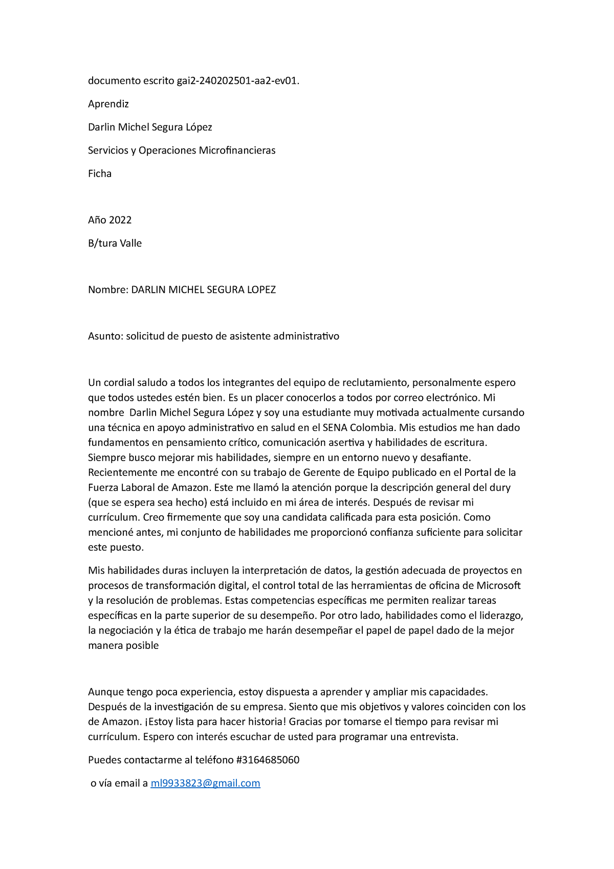 Documento escrito darlin - documento escrito gai2-240202501-aa2-ev01 ...