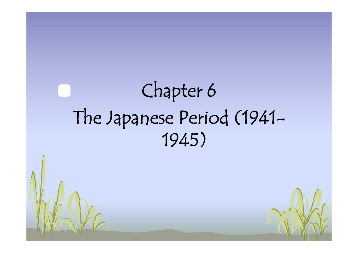 japanese period essay