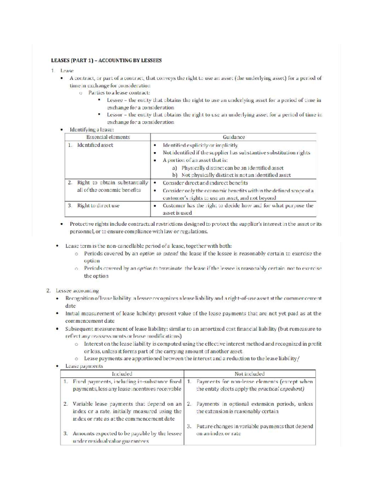 Lessee Statistical Analysis - Introduction to the Philosophy of the ...