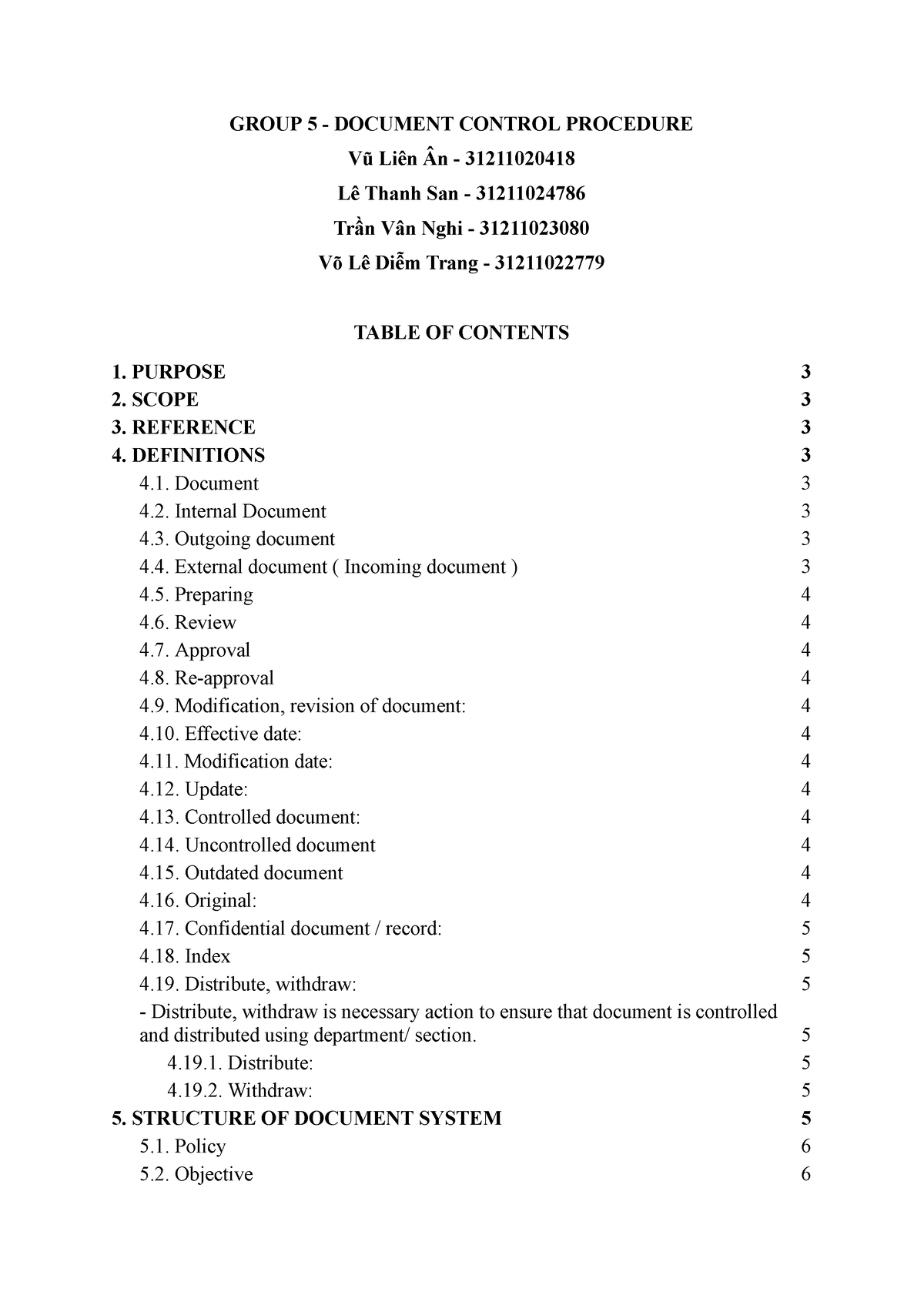 group-5-document-control-procedure-group-5-document-control