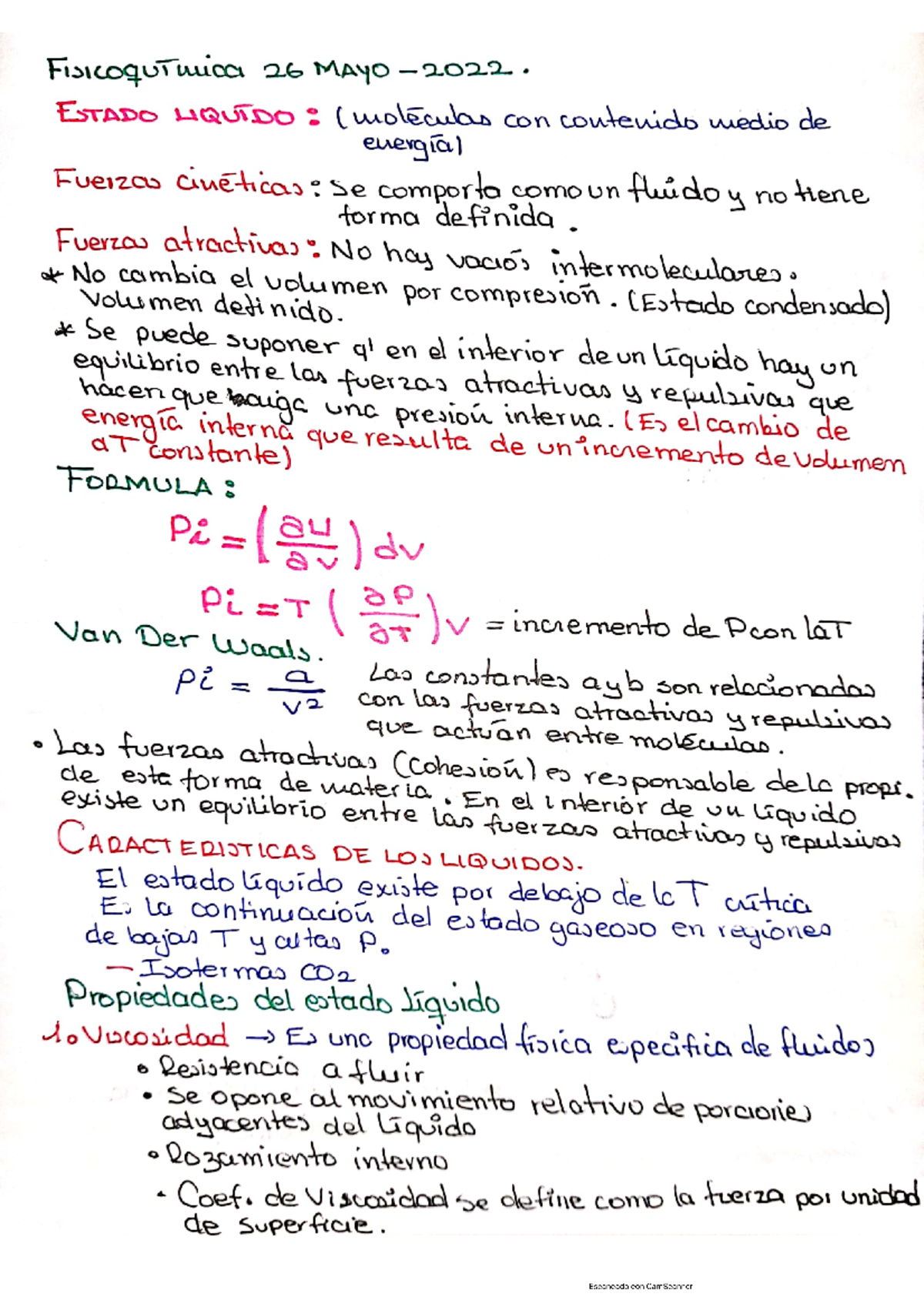 Fico2- resumen primera unidad - FISICOQUIMICA II - UNSAAC - Studocu