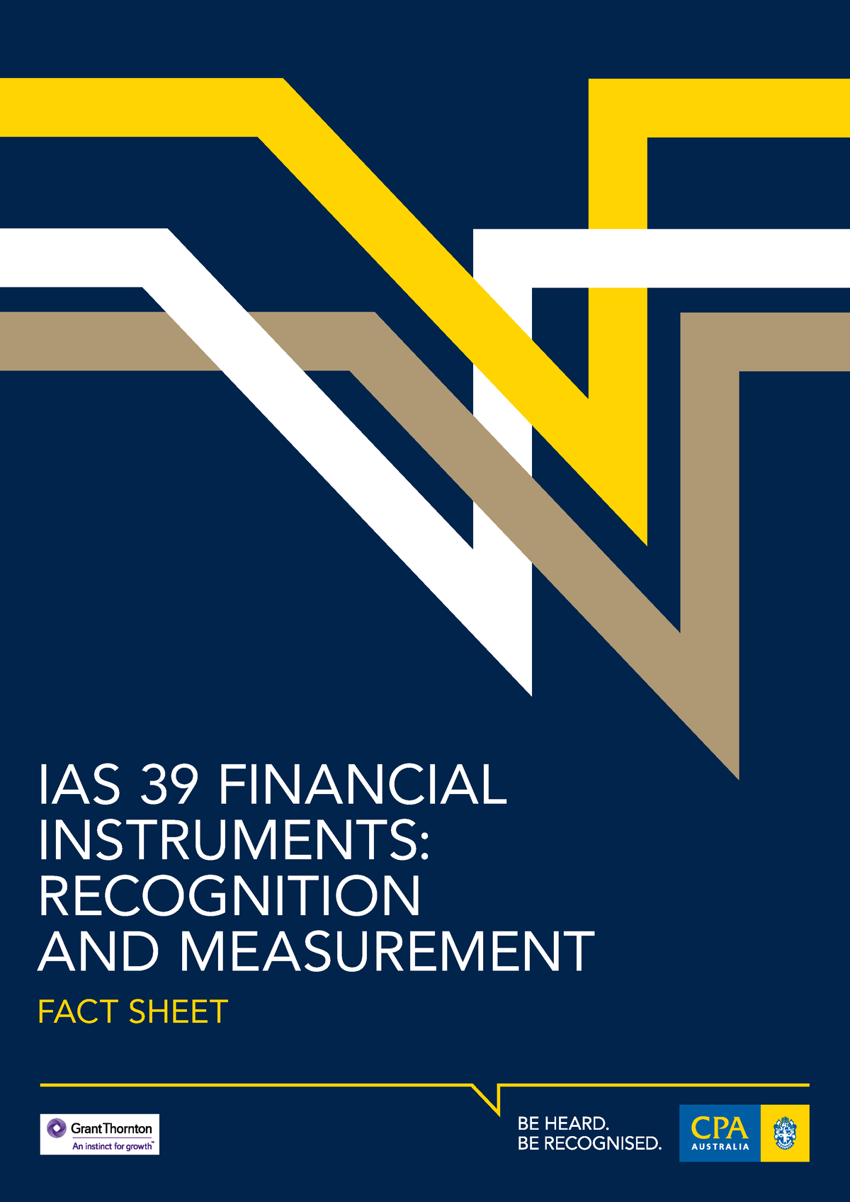 Reporting Ifrsfactsheet Financial Instruments Recognition And ...