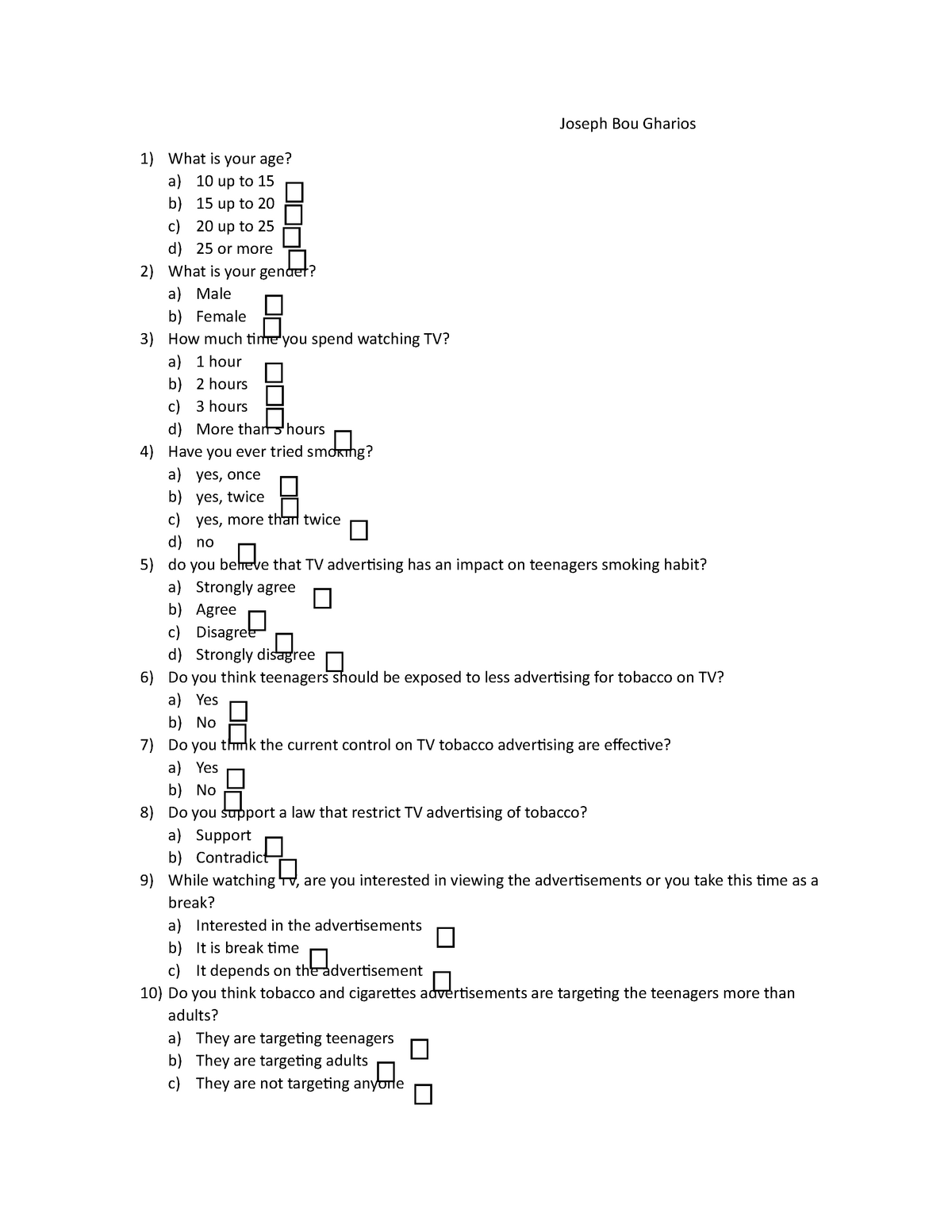 questionnaire-eng202-english-joseph-bou-gharios-what-is-your-age-a