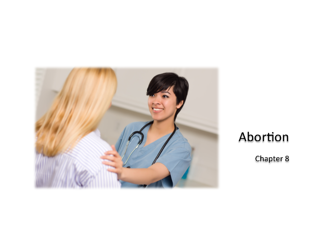 Ch 8 Abortion - Aboronठ⃚ Chapterठ⃚8ठ⃚ ...