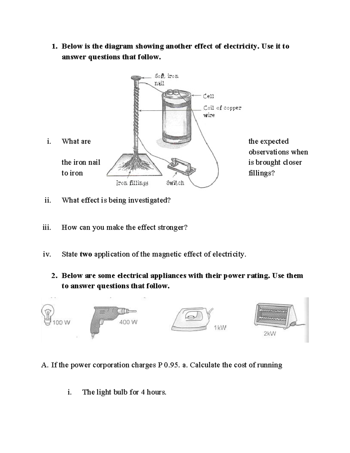 Science jc end of july - REVISION MATERIAL - Below is the diagram ...
