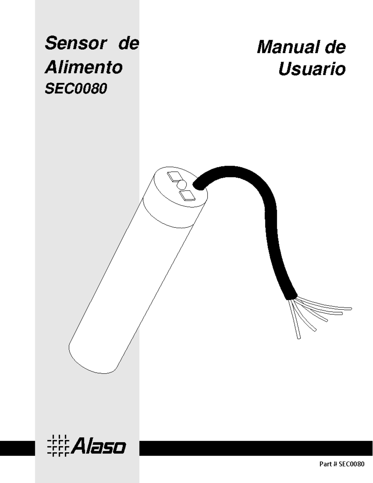 SEC0080-ES2 - Sensor - Fisica I - Sensor de Alimento SEC Manual de ...