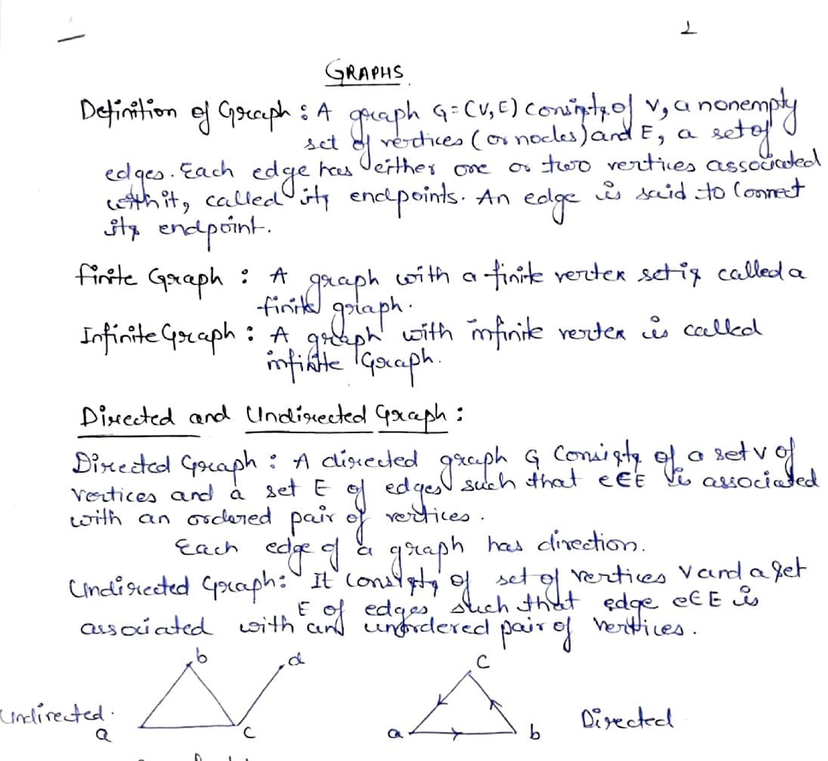 Graph - B.tech - Studocu