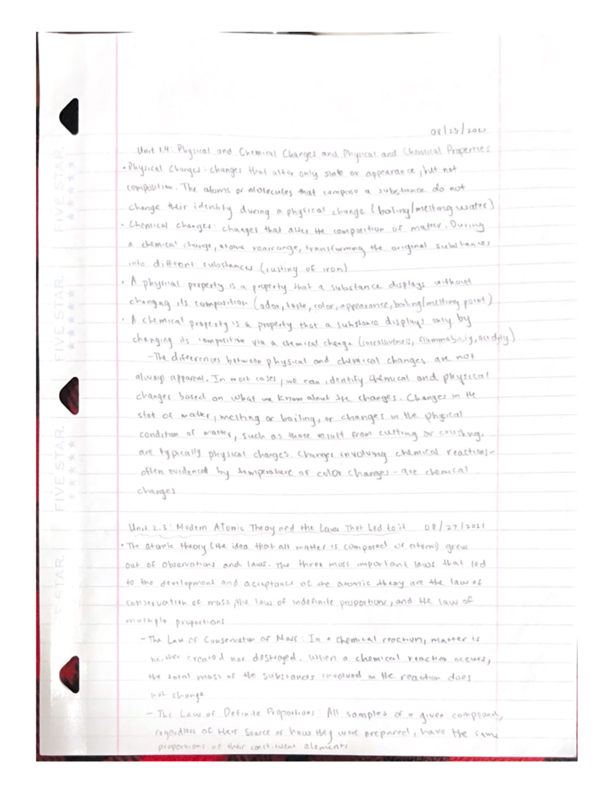 Unit 2 - Unit 2 material for CHE132 - CHE 132 - Studocu