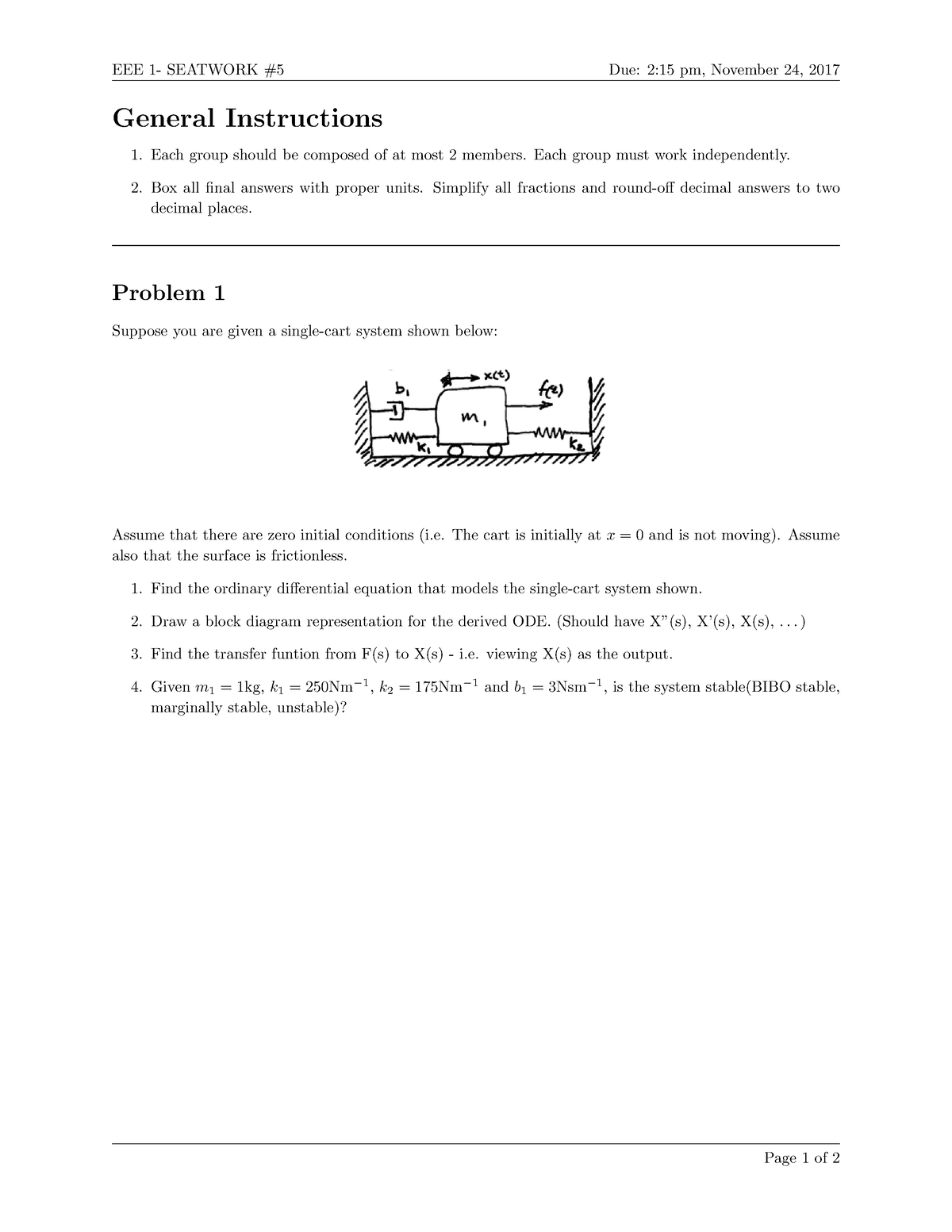 Eee1 sw4 1s1718 171124 - ... - Electrical Engineering - University of ...