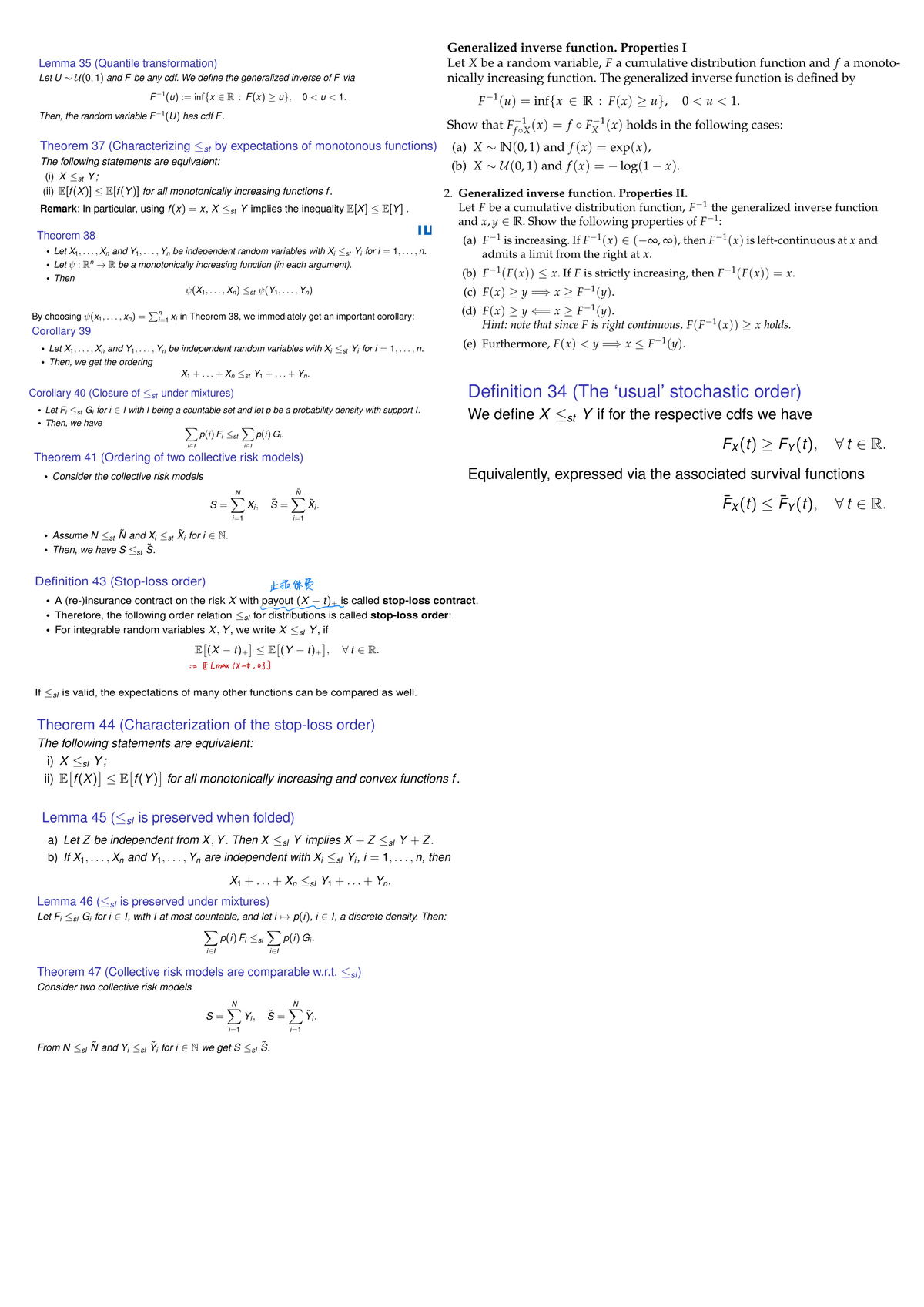 Art Definitions Theorems Most Important Studocu