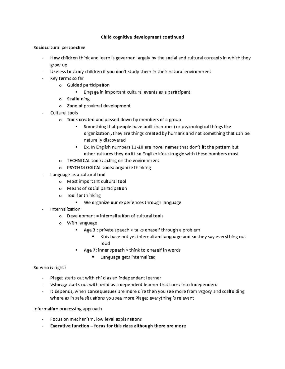 Psy230 day 10 - Lifespan developmental Psychology at WWU Annie Riggs ...