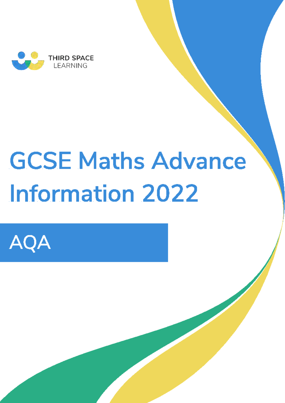 AQA GCSE Maths Advance Information 2022 - Matemática - GEMS B SCHOOL ...