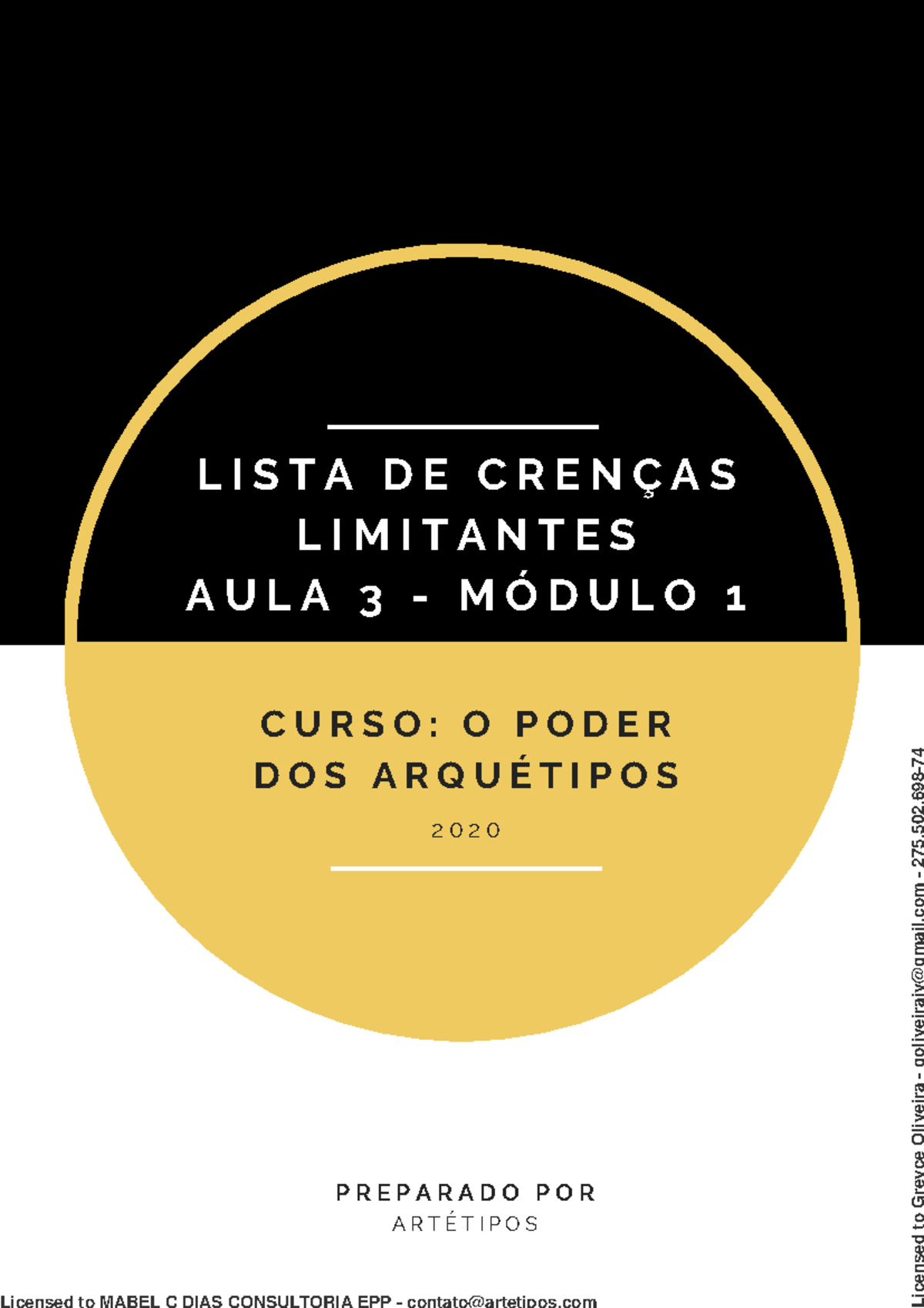 Lista+de+Crenças+Limitantes - C U R S O : O P O D E R D O S A R Q U É T ...