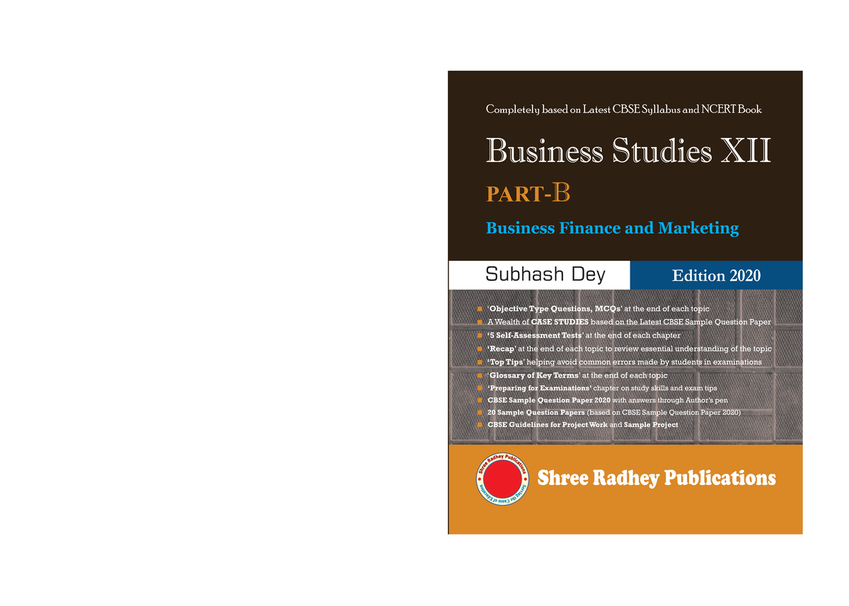 case study book for bst class 12