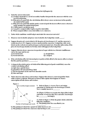 EC 101 - Summary Principles of Microeconomics - Boğaziçi University ...