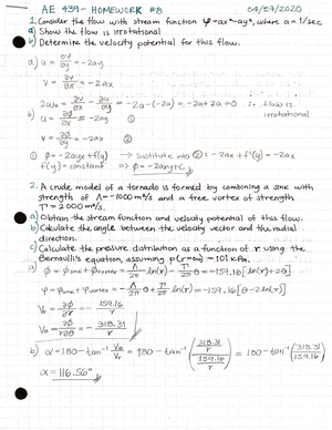 Aerospace Structures HW1 - A E 363 - Studocu