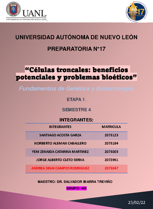 VZRS AR Etapa 2 FGy B - UA: Fundamentos De Genética Y Biotecnología ...