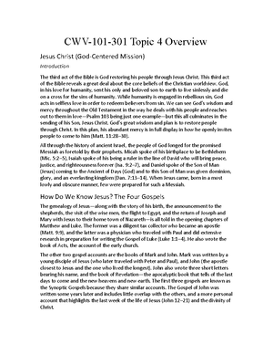 Topic 4Study Guide - Topic 4 Study Guide This topic study guide is a ...