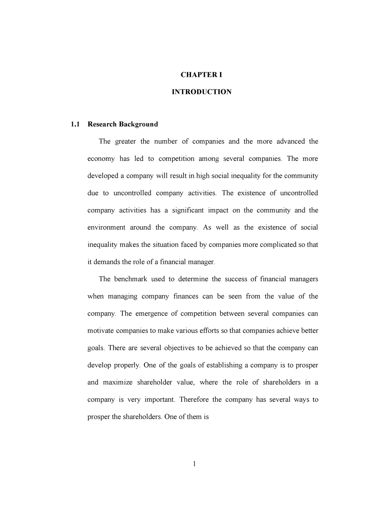 THE Effect OF Share Ownership Structure, Capital Structure ...