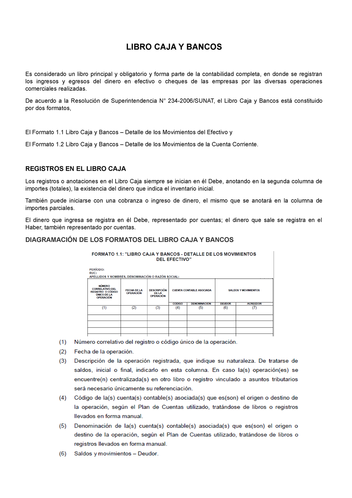 Definicion Y Caso Practico De Libro CAJA Y Bancos - LIBRO CAJA Y BANCOS ...