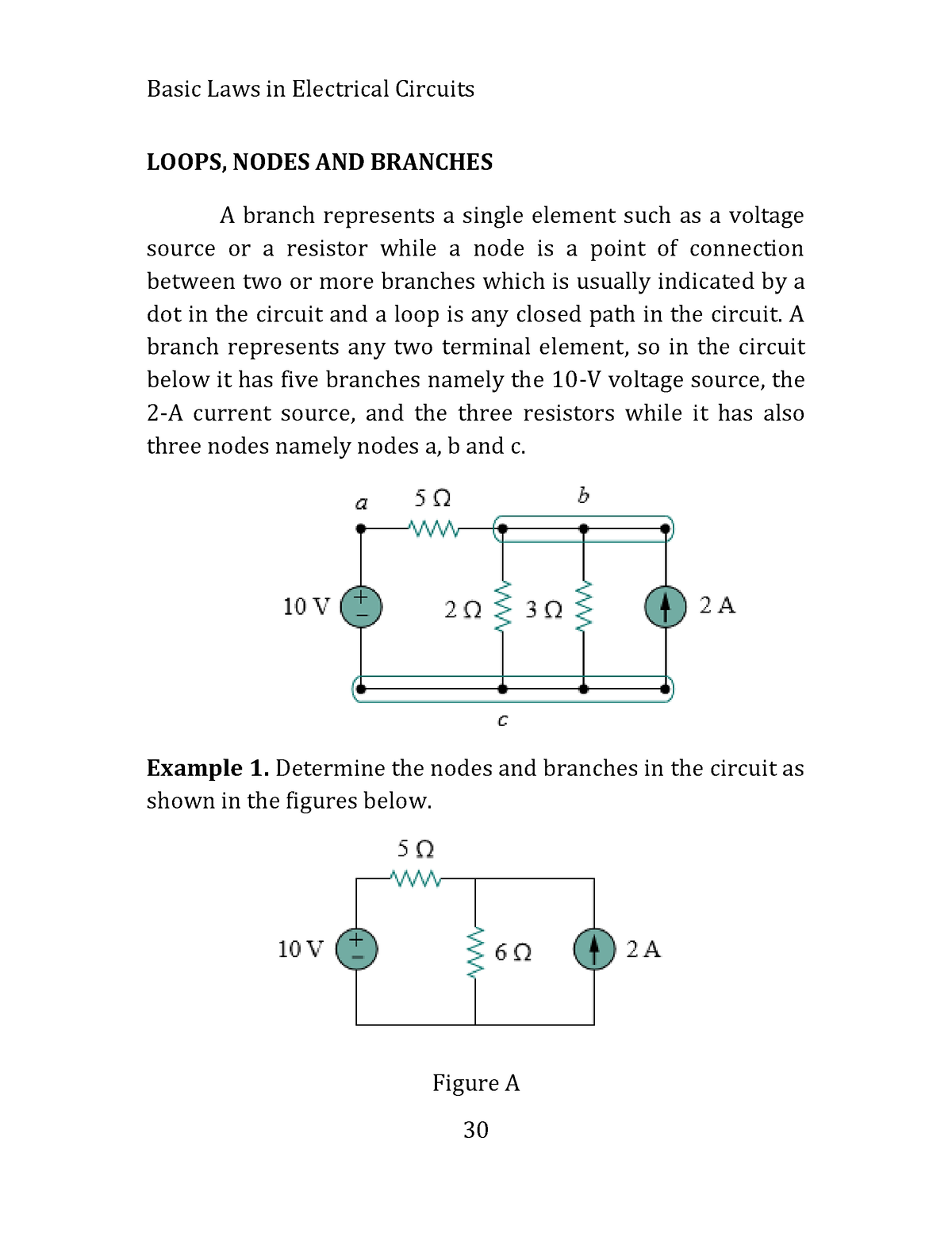 5 Loops Nodes And Branches - Basic Laws In Electrical Circuits 30 LOOPS ...