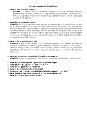 Sample OF SIP Format - (Sample only) THE EFFECTS OF AEROBIC EXERCISE ON ...
