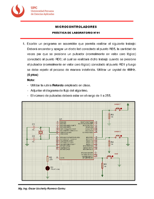 2022-2 Micro LAB3 - Kalum - microcontroladores - UPC - Studocu