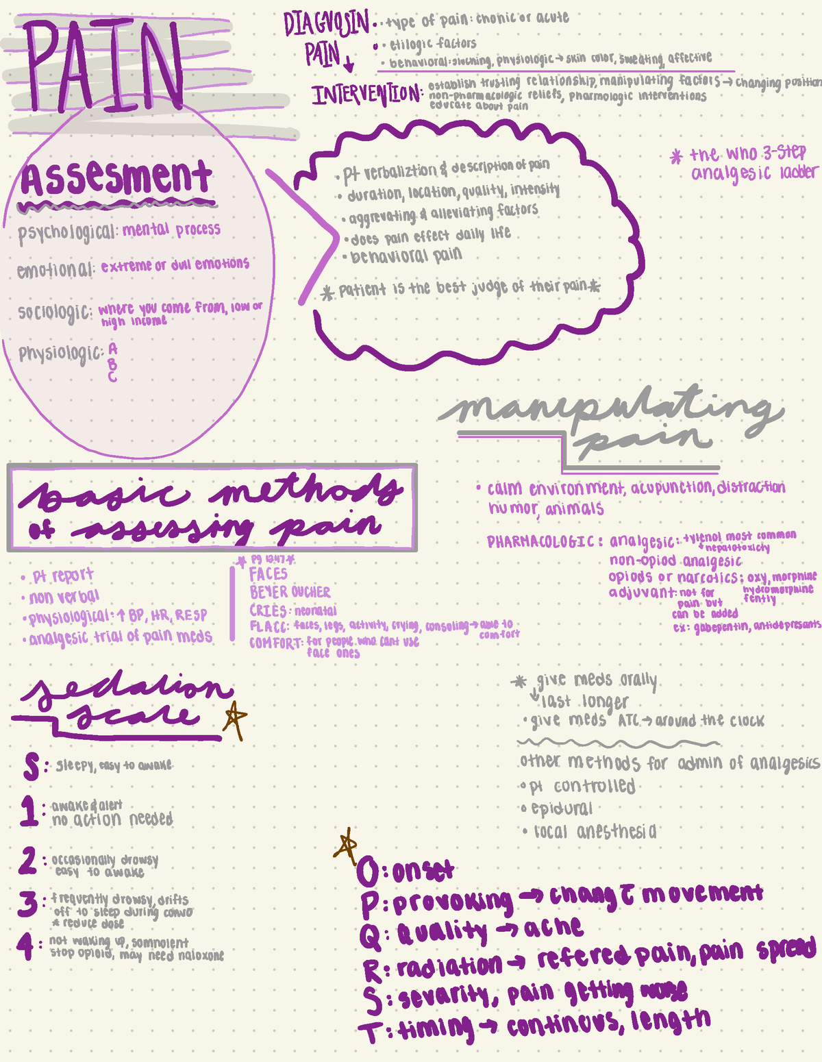 pain-assessment-nur-270-studocu