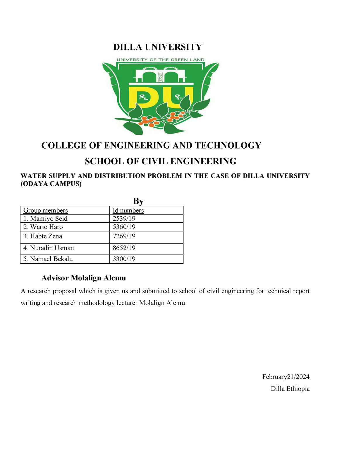 research proposal for civil engineering students