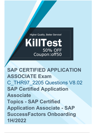 New C-THR97-2205 Exam Cram