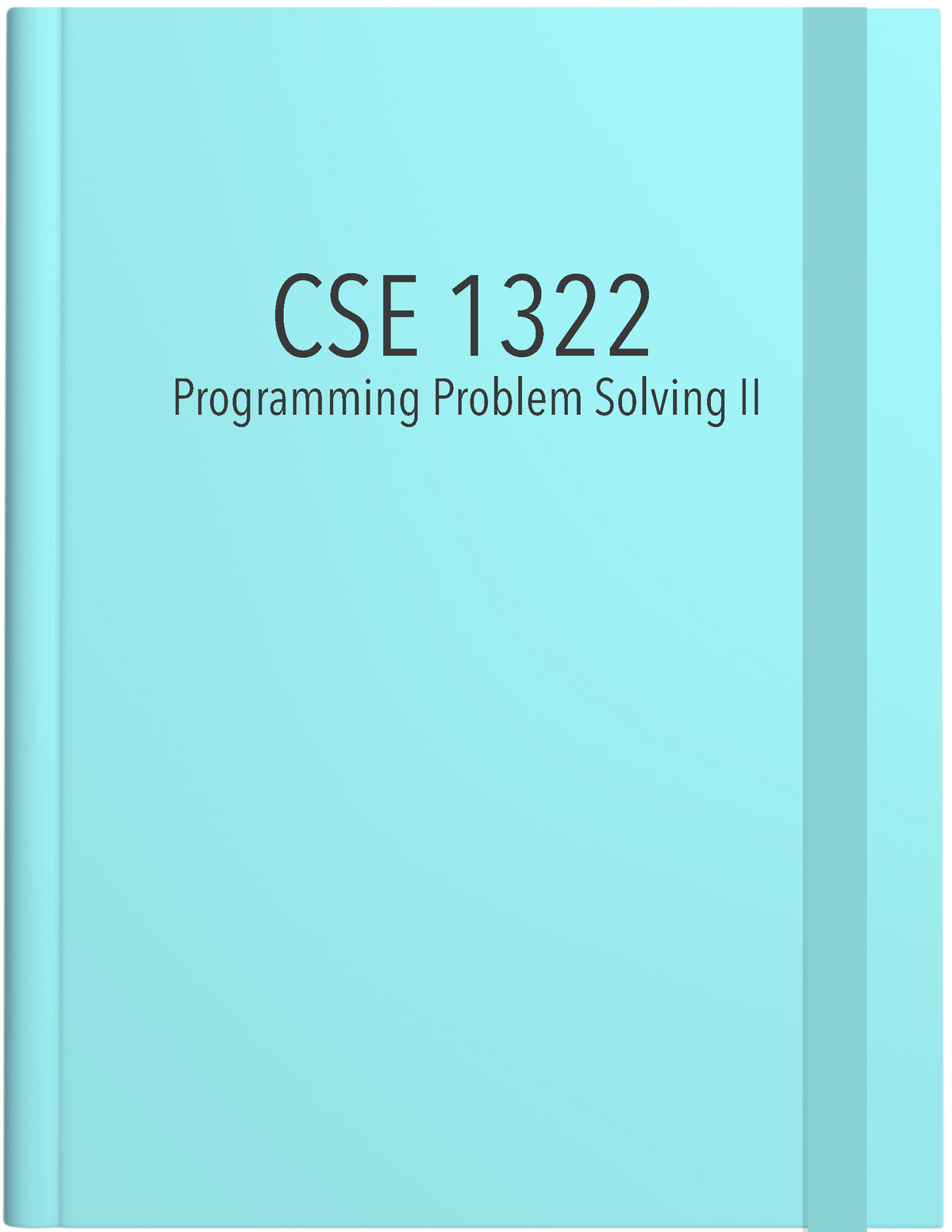 CSE 1322 - CSE 1322 - Programming Problem Solving II. Lecture And ...