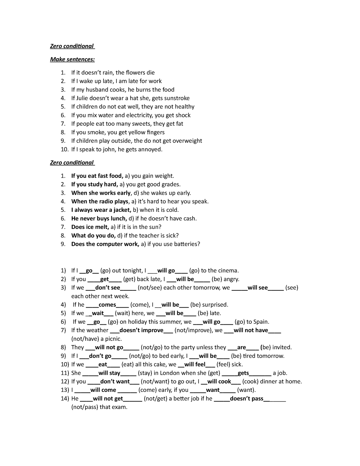 homework-a-zero-conditional-make-sentences-if-it-doesn-t-rain-the