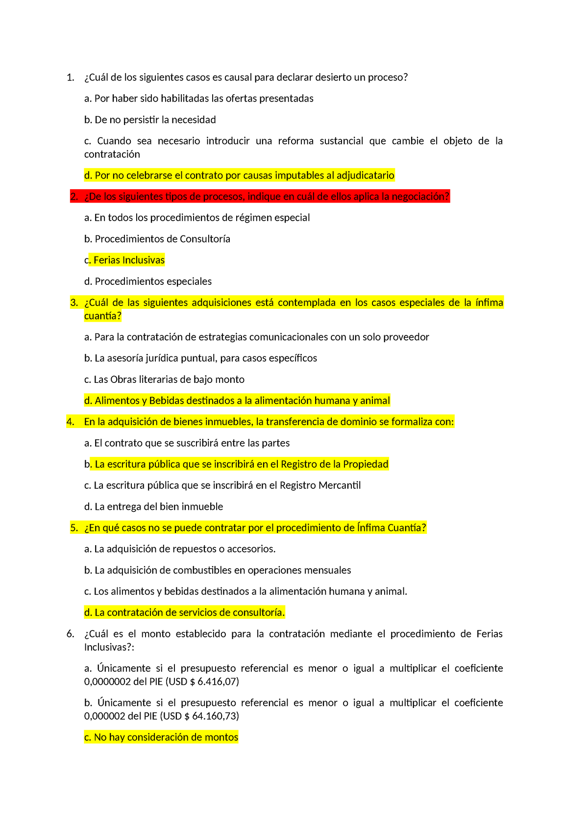 Cuestionario Certificacion - ¿cuál De Los Siguientes Casos Es Causal 