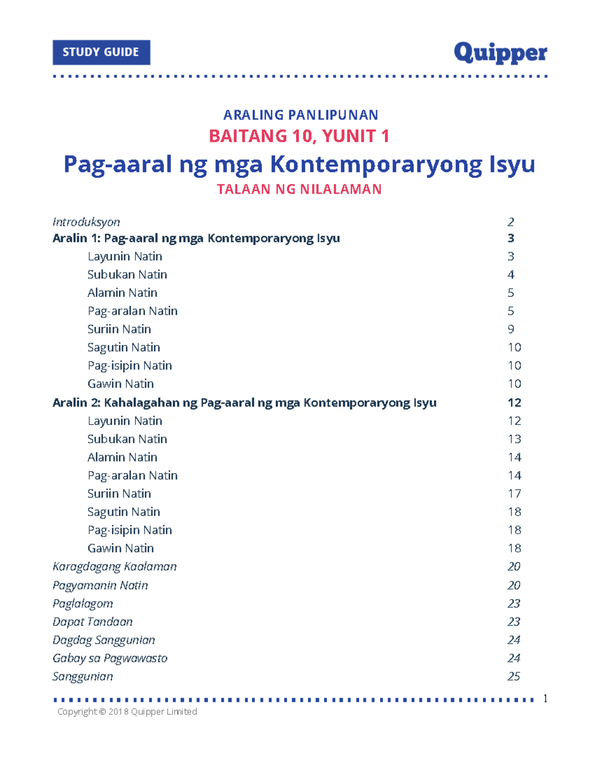 AP10- Kontemporaryong-ISYU - ARALING PANLIPUNAN Pag-aaral Ng Mga ...