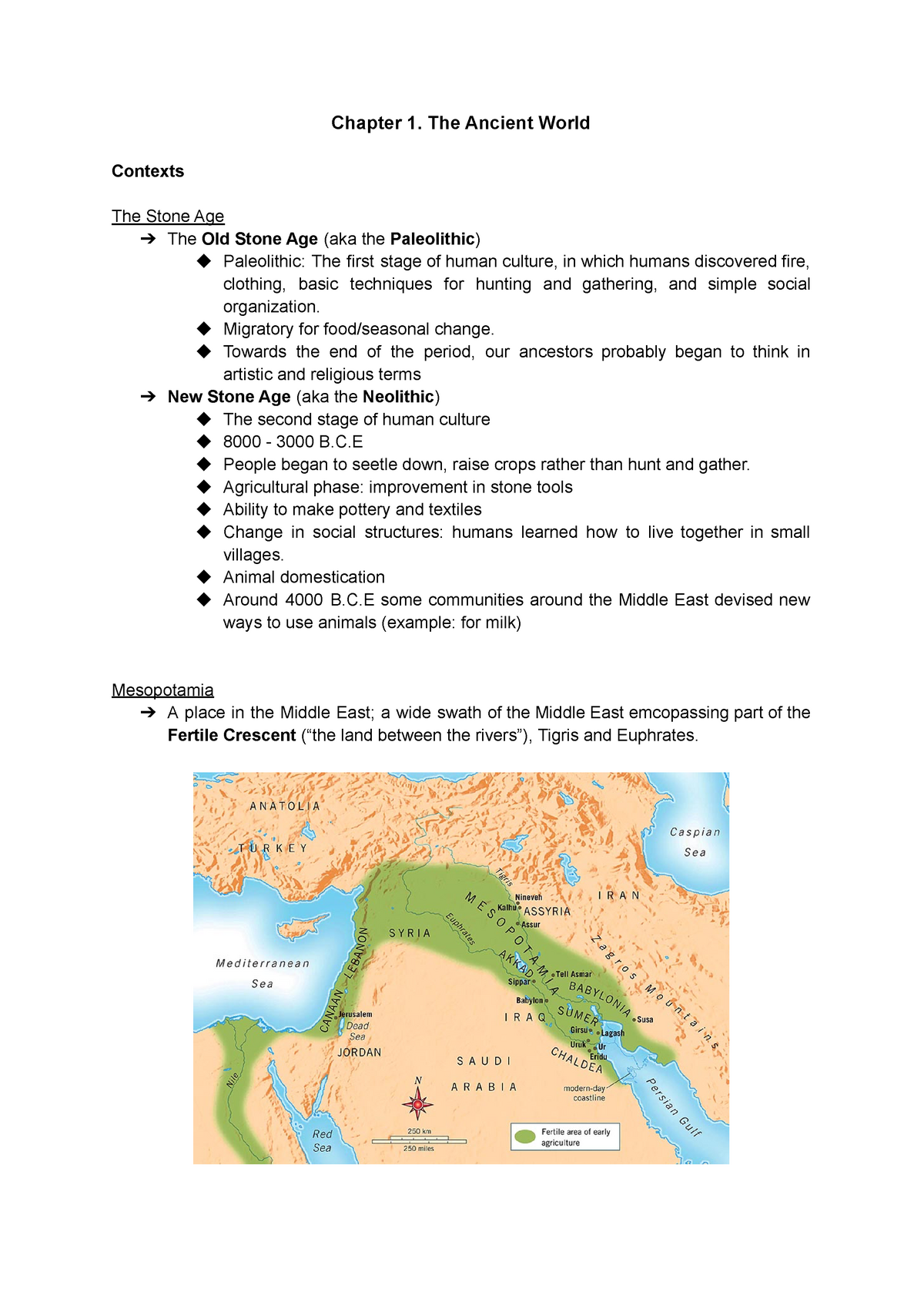 Intro to Fine Arts - Chapter 1 The ancient world - Chapter 1. The ...