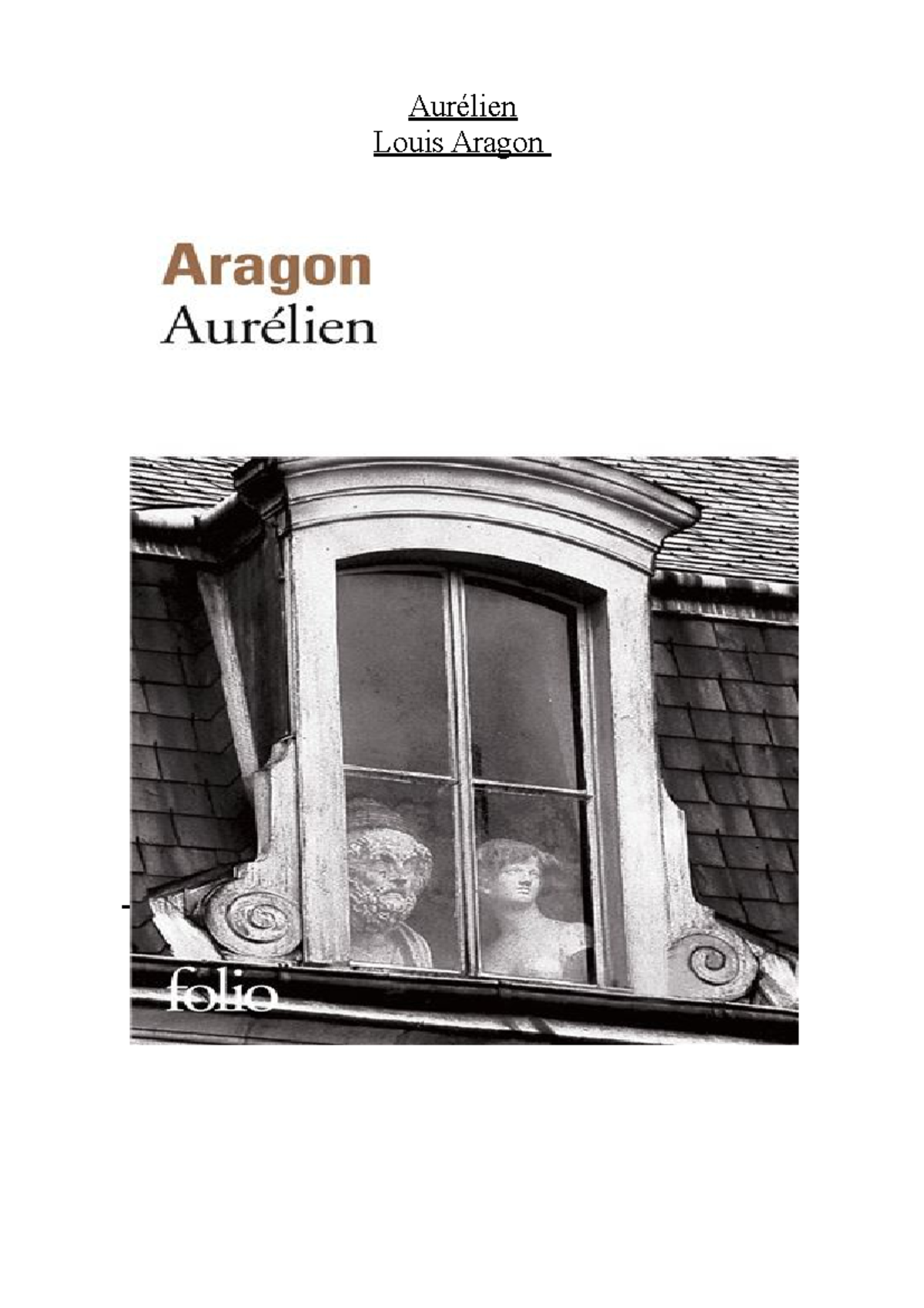 aurélien aragon premiere rencontre