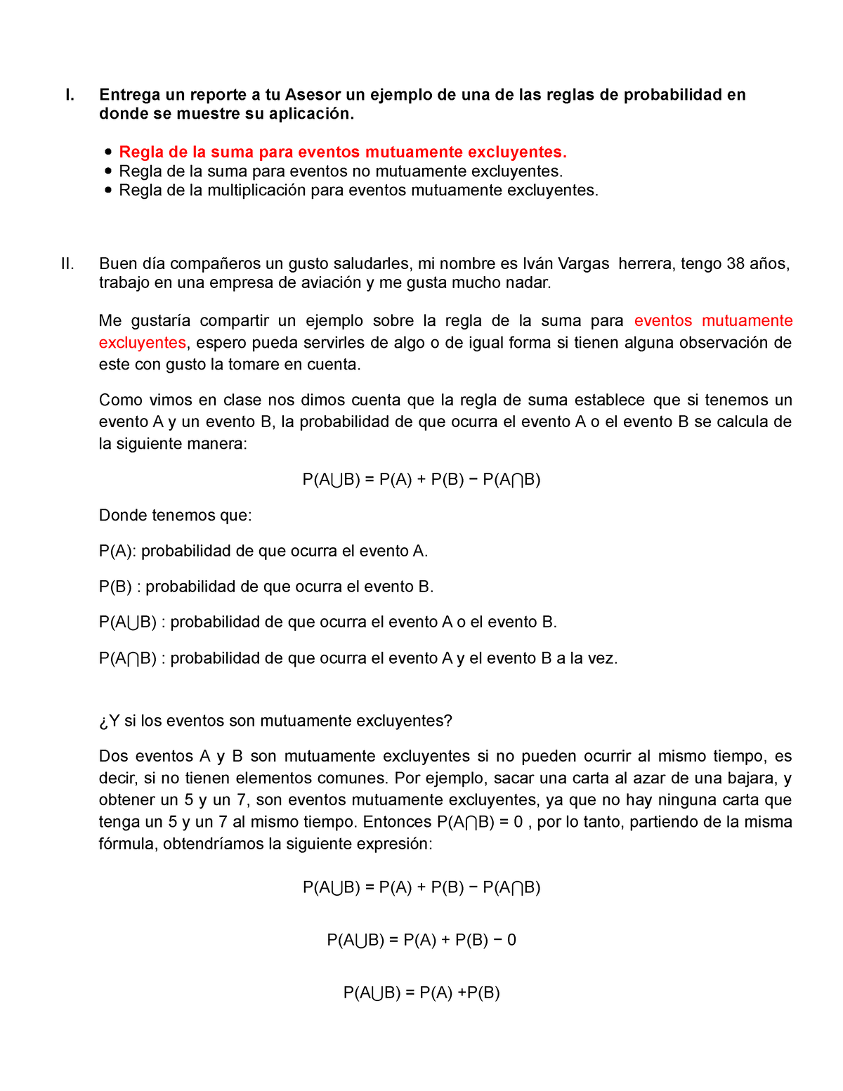 ¿Cómo Aplicar El Enfoque De La Probabilidad Y Sus Reglas Básicas - I Un ...