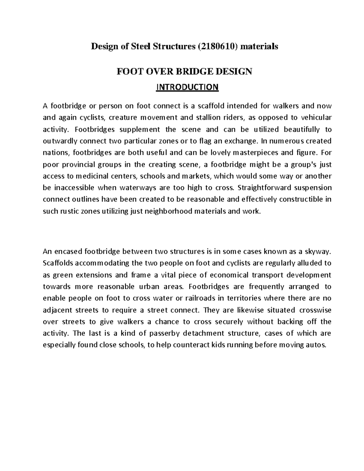 Design Of Steel Structures 2180610 Design Of Steel Structures Studocu