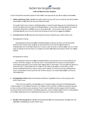 3-2 Final Project Milestone Two - Analysis of Health Issue - 1 Economic ...