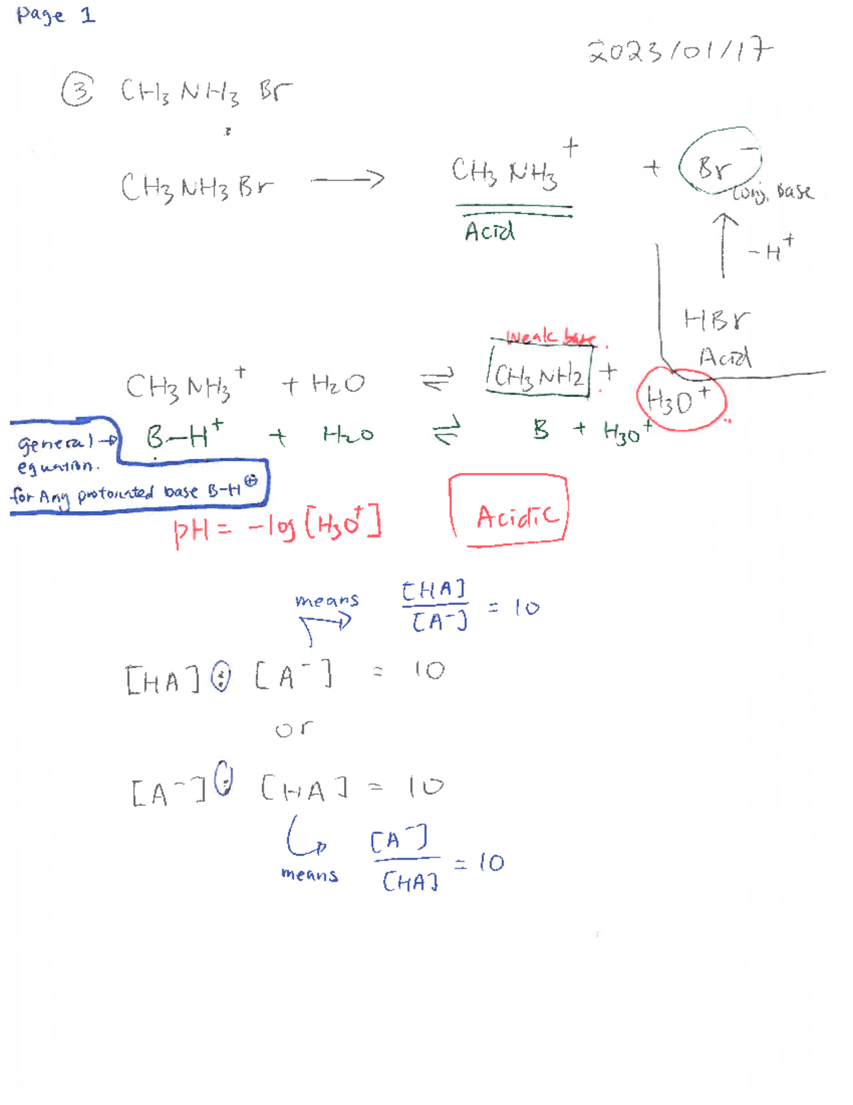 Inclass notes Week 2 Jan 17th CHEM 123 Studocu
