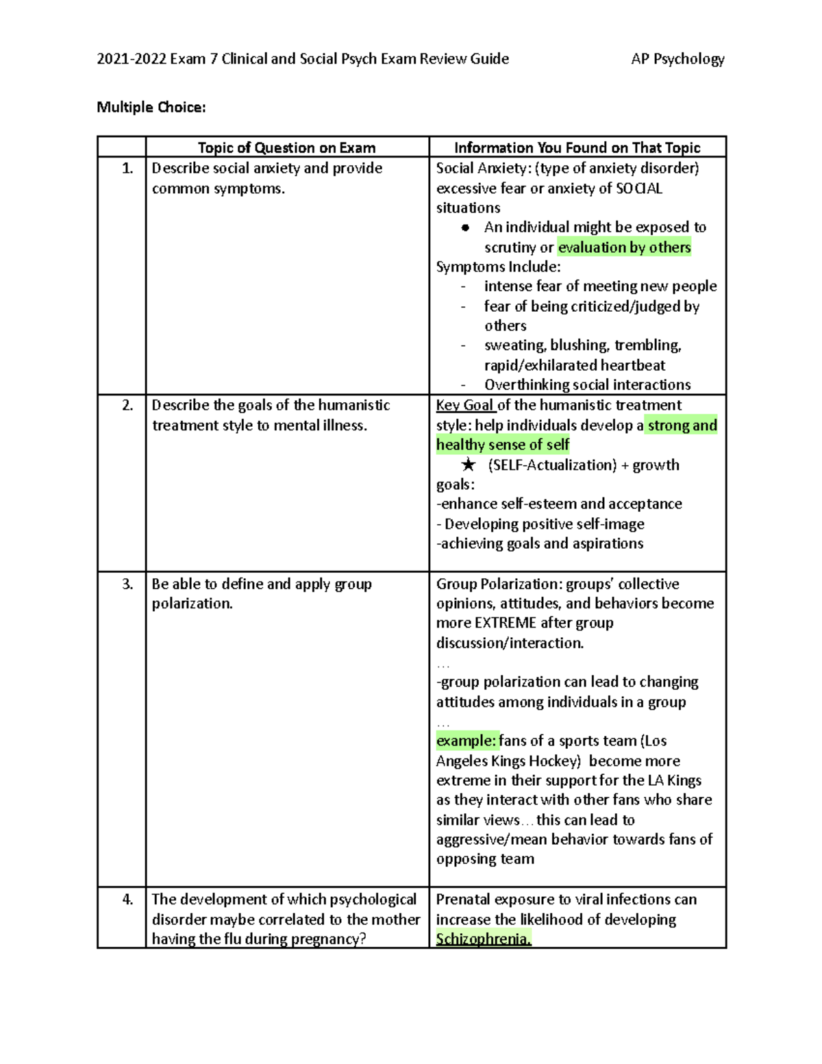 2022-2023-exam-7-social-psychology-multiple-choice-topic-of-question