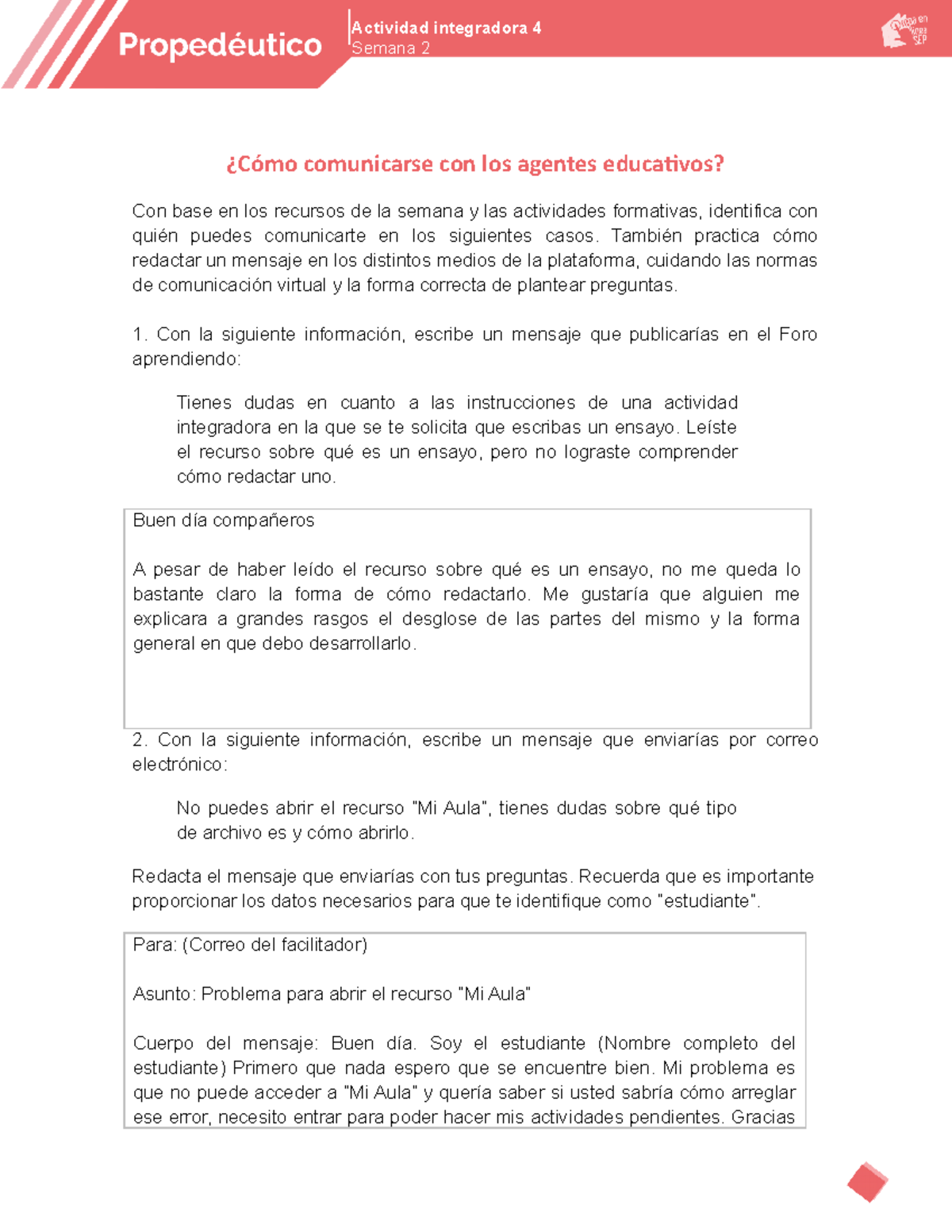 Ramirez Barajas Miguel M0S2AI4 - ¿Cómo Comunicarse Con Los Agentes ...