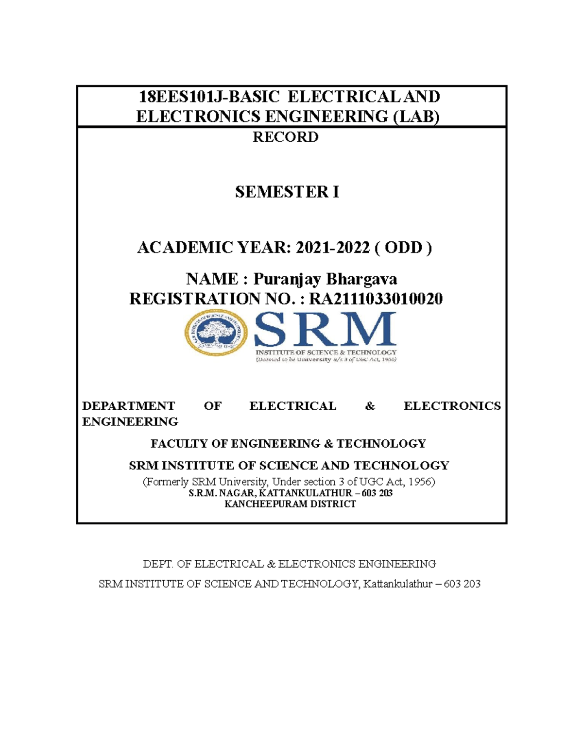 VERIFICATION OF THEOREMS ( Thevenin , Norton , Maximum Power Transfer ...