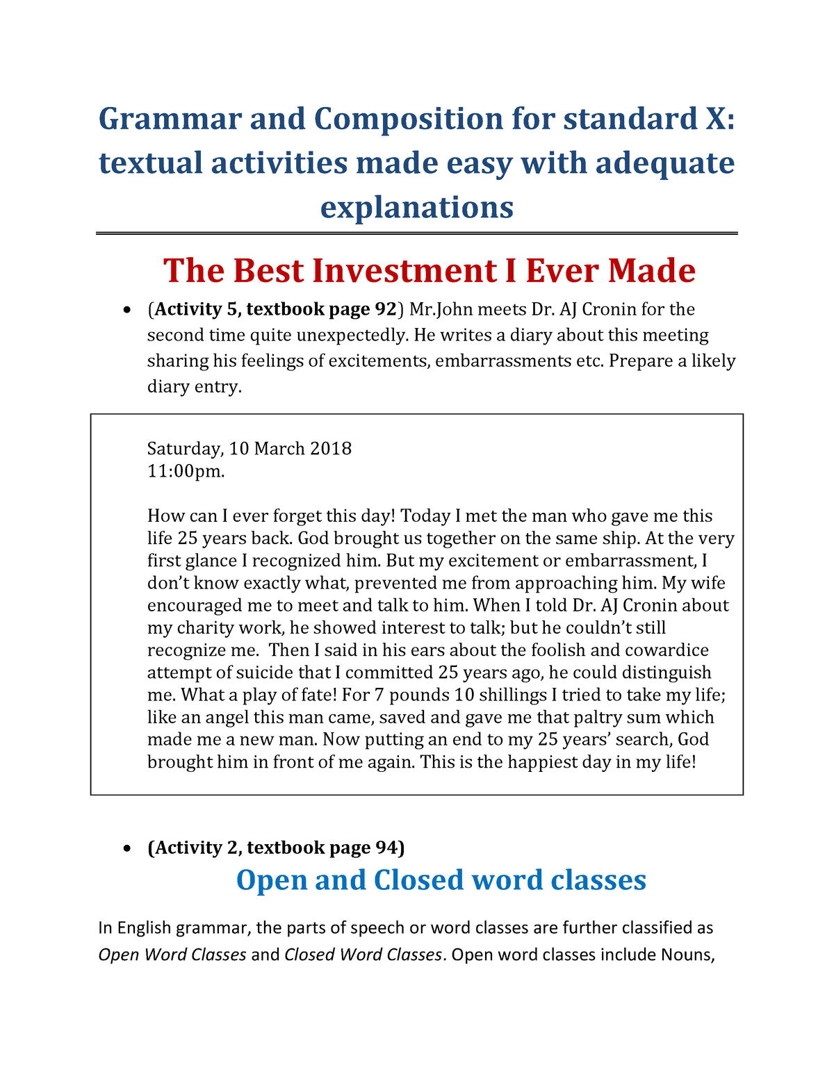 the best investment i ever made essay pdf